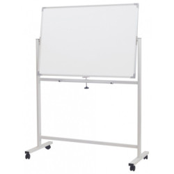 Tablica mobilna suchoś. -magn. OFFICE PRODUCTS, dwustronna, lakierowana, rama aluminiowa, 110x75cm, biała