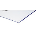 Segregator OFFICE PRODUCTS Officer z szyną, PP, A4/75mm, czerwony