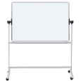 Tablica mobilna suchoś. -magn. OFFICE PRODUCTS, dwustronna, lakierowana, rama aluminiowa, regulacja kąta nachylenia, 180x120cm,