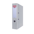 Segregator OFFICE PRODUCTS Officer z szyną, PP, A4/75mm, szary