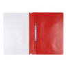 Skoroszyt OFFICE PRODUCTS, PP, A4, miękki, 100/170mikr., czerwony