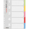 Przekładki OFFICE PRODUCTS, karton, A4, 223x297mm, 5 kart, mix kolorów