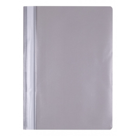 Skoroszyt OFFICE PRODUCTS, PP, A4, miękki, 100/170mikr., szary