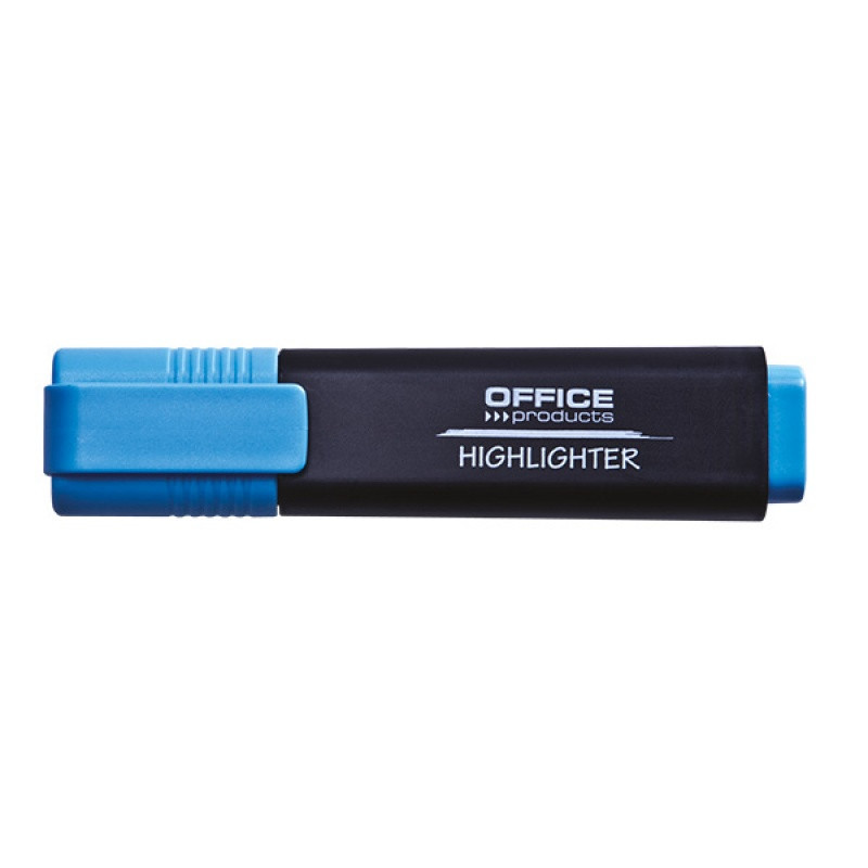 Zakreślacz fluorescencyjny OFFICE PRODUCTS, 1-5mm (linia), niebieski