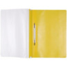 Skoroszyt OFFICE PRODUCTS, PP, A4, miękki, 100/170mikr., wpinany, żółty