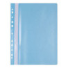 Skoroszyt OFFICE PRODUCTS, PP, A4, miękki, 100/170mikr., wpinany, jasnoniebieski
