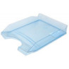 Szufladka na biurko OFFICE PRODUCTS, polistyren, A4, transparentna niebieska