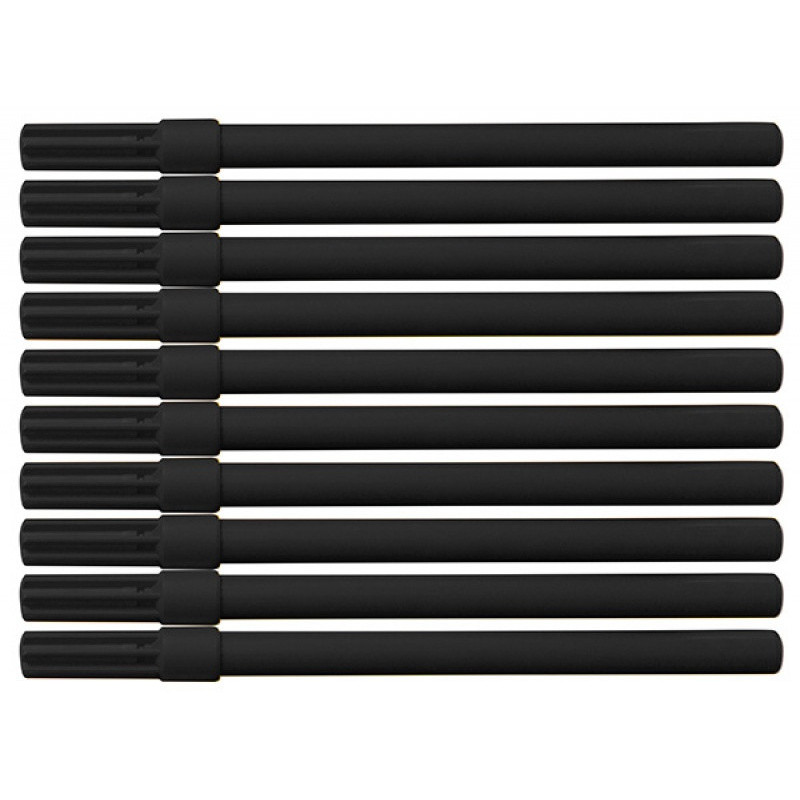 Flamaster biurowy OFFICE PRODUCTS, 10szt., czarny
