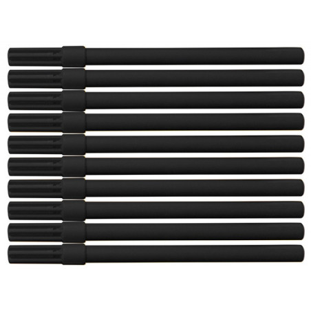 Flamaster biurowy OFFICE PRODUCTS, 10szt., czarny