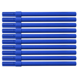 Flamaster biurowy OFFICE PRODUCTS, 10szt., niebieski