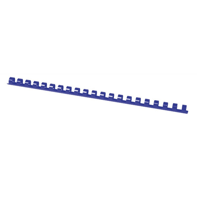 Grzbiety do bindowania OFFICE PRODUCTS, A4, 12mm (95 kartek), 100 szt., niebieskie