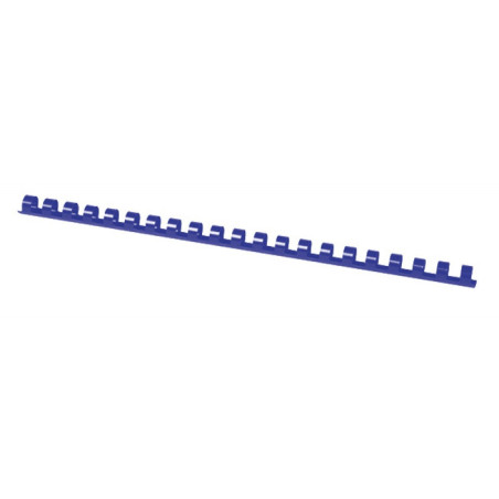Grzbiety do bindowania OFFICE PRODUCTS, A4, 12mm (95 kartek), 100 szt., niebieskie