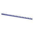 Grzbiety do bindowania OFFICE PRODUCTS, A4, 12mm (95 kartek), 100 szt., niebieskie