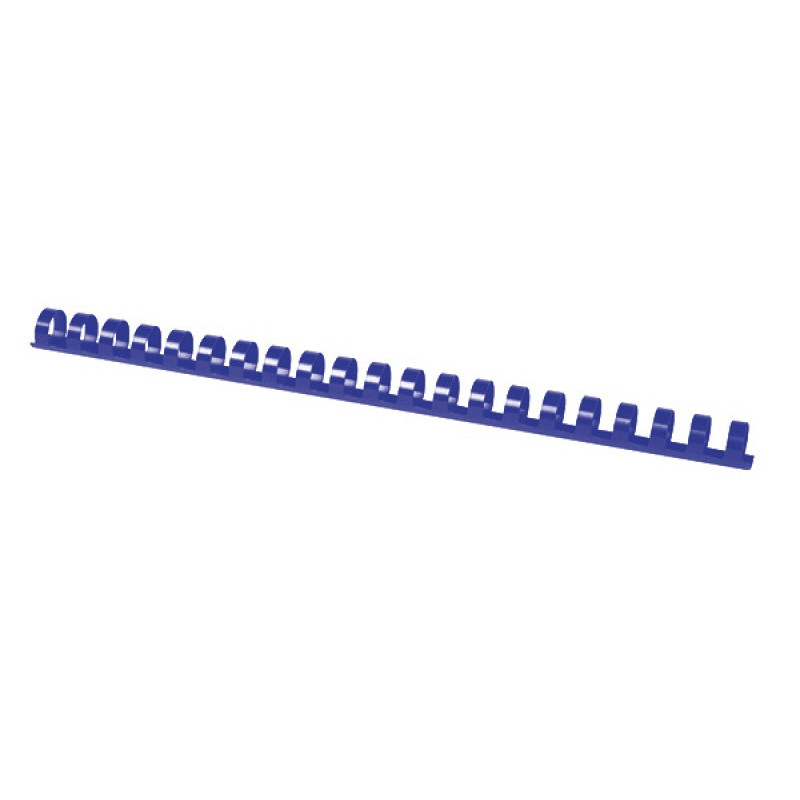Grzbiety do bindowania OFFICE PRODUCTS, A4, 14mm (125 kartek), 100 szt., niebieskie