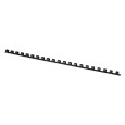Grzbiety do bindowania OFFICE PRODUCTS, A4, 8mm (45 kartek), 100 szt., czarne