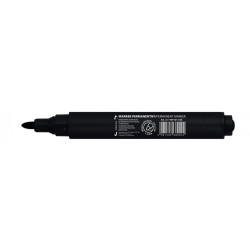 Marker permanentny OFFICE PRODUCTS, okrągły, 1-3mm (linia), czarny