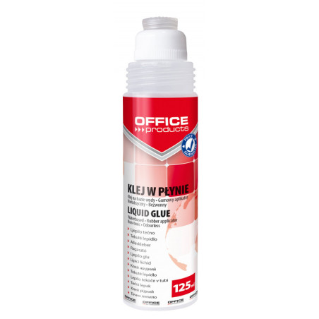 Klej w płynie OFFICE PRODUCTS, biurowy, 125ml, transparentny