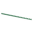 Grzbiety do bindowania OFFICE PRODUCTS, A4, 8mm (45 kartek), 100 szt., zielone