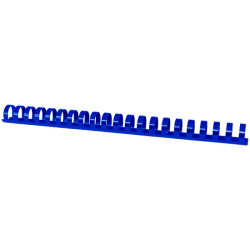 Grzbiety do bindowania OFFICE PRODUCTS, A4, 22mm (210 kartek), 50 szt., niebieskie