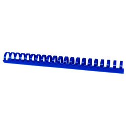 Grzbiety do bindowania OFFICE PRODUCTS, A4, 28,5mm (270 kartek), 50 szt., niebieskie