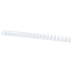 Grzbiety do bindowania OFFICE PRODUCTS, A4, 32mm (300 kartek), 50 szt., biały