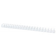 Grzbiety do bindowania OFFICE PRODUCTS, A4, 32mm (300 kartek), 50 szt., biały
