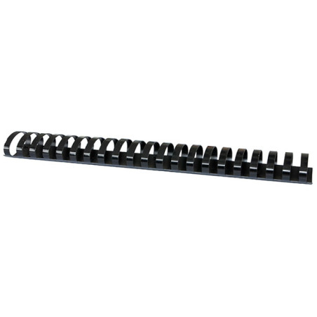 Grzbiety do bindowania OFFICE PRODUCTS, A4, 45mm (440 kartek), 50 szt., czarne