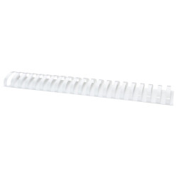 Grzbiety do bindowania OFFICE PRODUCTS, A4, 51mm (510 kartek), 50 szt., białe