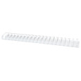 Grzbiety do bindowania OFFICE PRODUCTS, A4, 51mm (510 kartek), 50 szt., białe