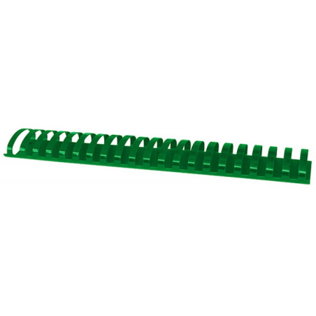 Grzbiety do bindowania OFFICE PRODUCTS, A4, 51mm (510 kartek), 50 szt., zielone