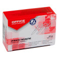Spinacze trójkątne OFFICE PRODUCTS, 25mm, 100szt., srebrne
