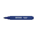 Marker permanentny OFFICE PRODUCTS, ścięty, 1-5mm (linia), niebieski