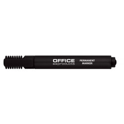 Marker permanentny OFFICE PRODUCTS, ścięty, 1-5mm (linia), czarny