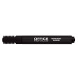 Marker permanentny OFFICE PRODUCTS, ścięty, 1-5mm (linia), czarny