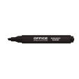 Marker permanentny OFFICE PRODUCTS, ścięty, 1-5mm (linia), czarny