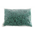 Gumki recepturki OFFICE PRODUCTS, średnica 20mm, 1,5x1,5mm, 60% kauczuku, 1000g, zgrzewka, zielone