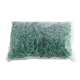 Gumki recepturki OFFICE PRODUCTS, średnica 25mm, 1,5x1,5mm, 60% kauczuku, 1000g, zgrzewka, zielone