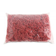 Gumki recepturki OFFICE PRODUCTS, średnica 50mm, 1,5x1,5mm, 60% kauczuku, 1000g, zgrzewka, czerwone