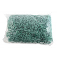 Gumki recepturki OFFICE PRODUCTS, średnica 50mm, 1,5x1,5mm, 60% kauczuku, 1000g, zgrzewka, zielone